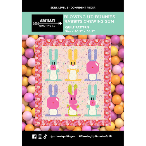PATTERN BLOWING UP BUNNIES