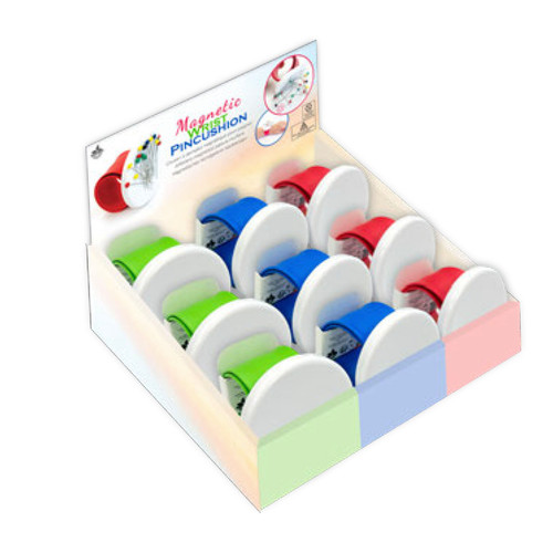 DISP MAG WRIST PINCUSHION BOX OF 9 EA