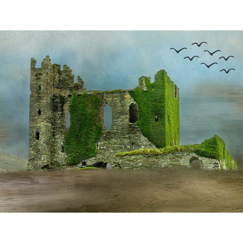 CASTLE RUINS PNL 24"x18"
