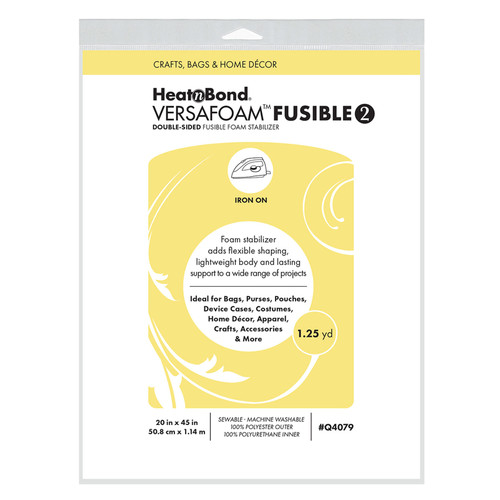 VERSAFOAM DBL FUSIBLE 20"x1.25yd PK OF 3 EA