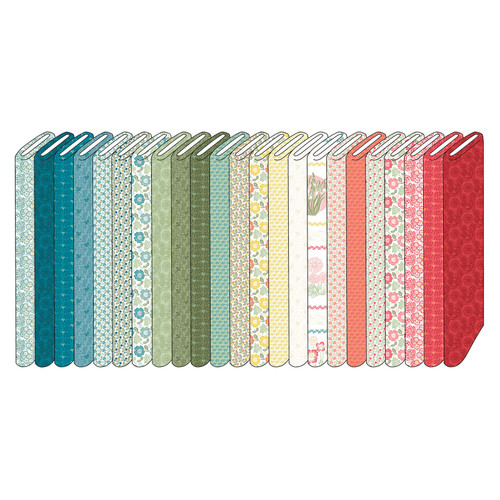 PRINTED GARDEN D R CASE ASST 23 PCS (10 YDS EA)