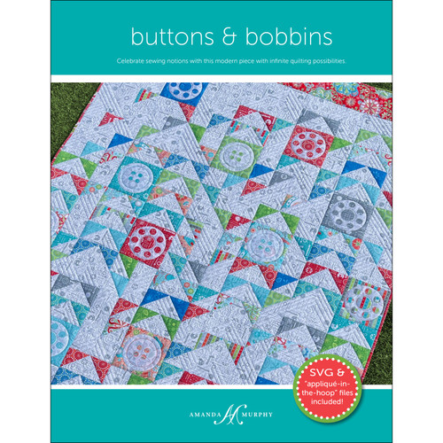 PATTERN BUTTONS AND BOBBINS (INCLUDES SVG DOWNLOAD INFO)