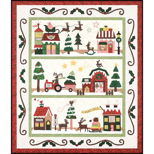 PATTERN BOM REINDEER LANE (SET OF 7)