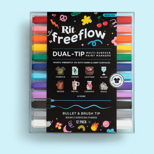 FREEFLOW MARKERS MEGA MIX 12ct PK OF 3 EA