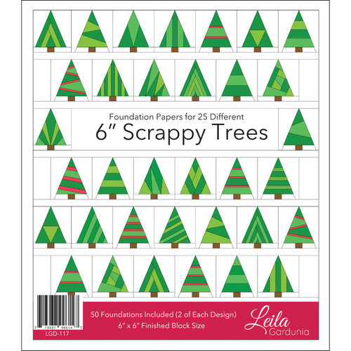 FOUNDATION PAPER 6" SCRAPPY TREES