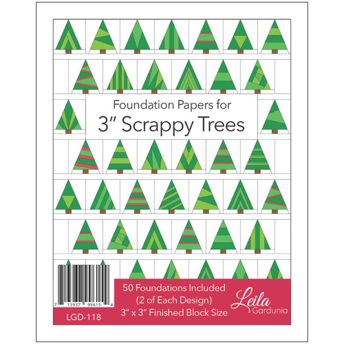 FOUNDATION PAPER 3" SCRAPPY TREES