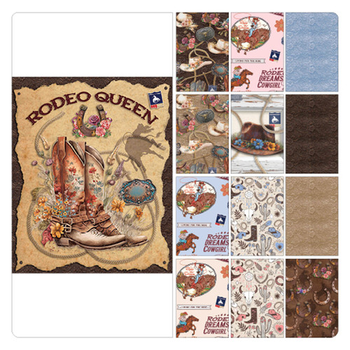 RODEO QUEEN D R CASE ASST 13 PCS (15 YDS EA)