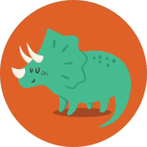 AD FAB 3" KID DINO T-TOP PK OF 12 EA