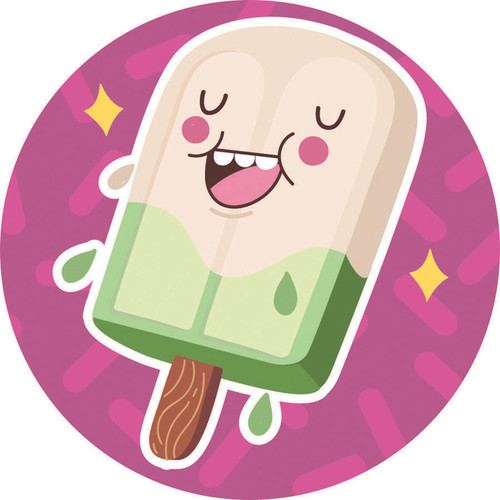 AD FAB 3" KID TREATS POPSICLE PK OF 12 EA