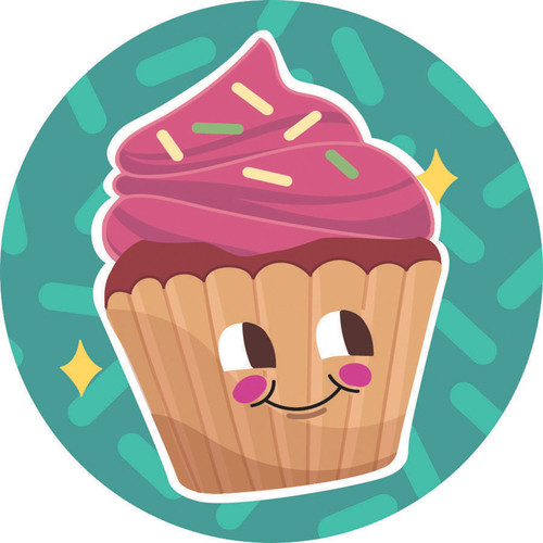 AD FAB 3" KID TREATS CUPCAKE PK OF 12 EA