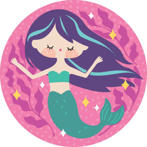 AD FAB 3" KID WATER MERMAID PK OF 12 EA
