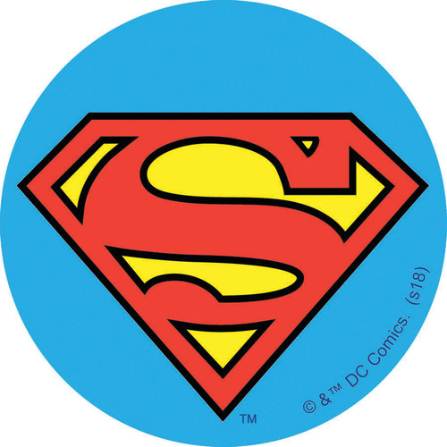 AD FAB 3" SUPERMAN SHIELD PK OF 12 EA