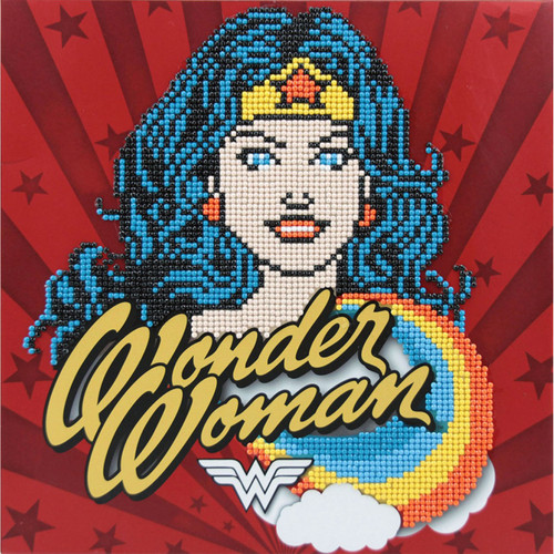 WONDER WOMAN DIAMOND DOTZ BOX KIT