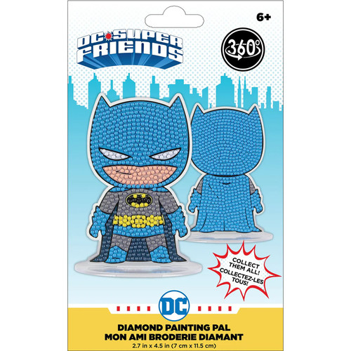 BATMAN DIAMOND PAINTING PAL KIT PK OF 4 EA