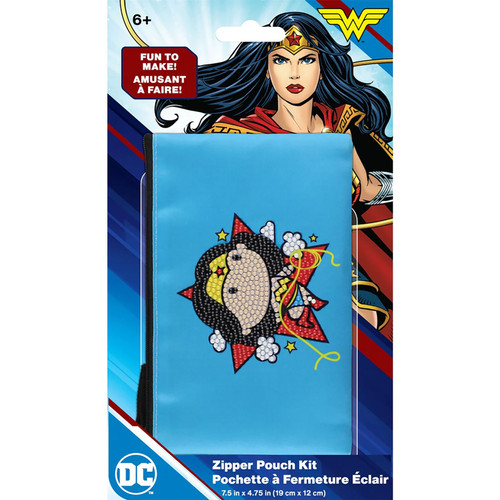 DC JUSTICE LEAGUE WONDER WOMAN LASSO ZIP POUCH KIT