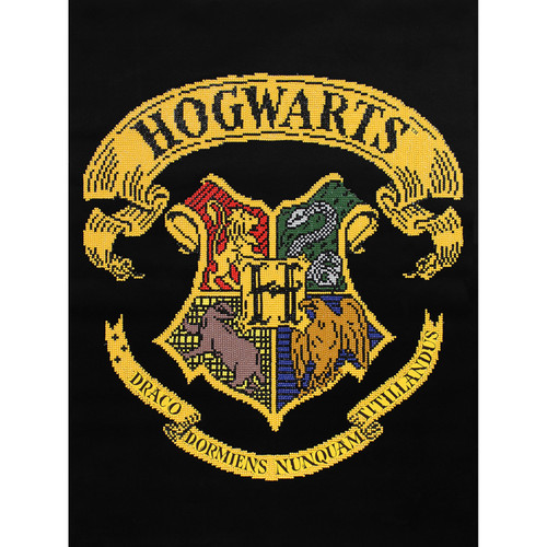H POTTER HOGWARTS CREST DIAMOND PAINTING KIT