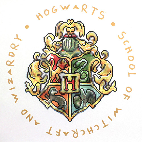 H POTTER HOGWARTS SCHOOL OF WITCH & WIZ DIAMOND PAINTING