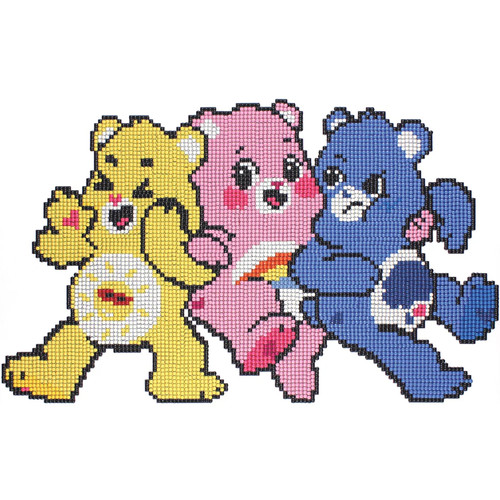 CARE BEARS GROUP HUG DIAMOND PAINTING KIT