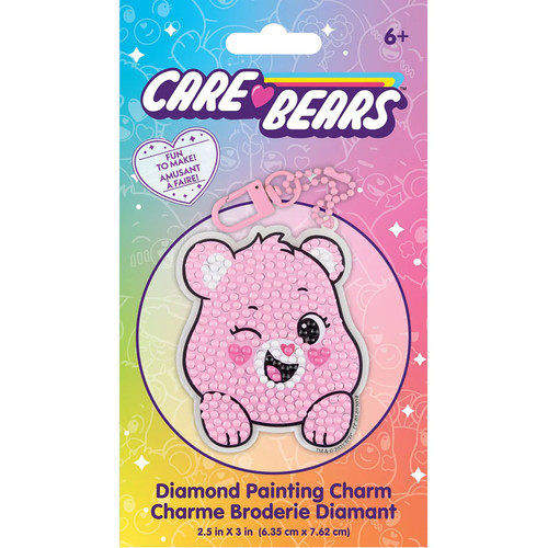 LOVE-A-LOT BEAR DIAMOND PNTG KEY CHAIN KIT PK OF 6 EA