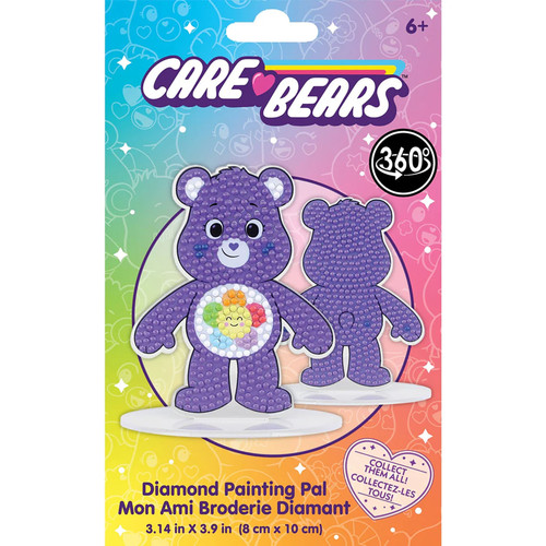 HARMONY BEAR DIAMOND PAINTING PAL KIT PK OF 4 EA