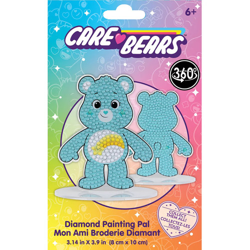 WISH BEAR DIAMOND PAINTING PAL KIT PK OF 4 EA