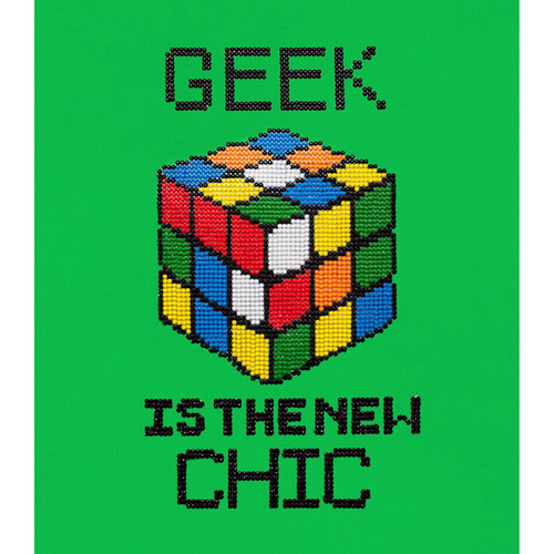RUBIK'S GEEK CHIC DIAMOND PAINTING KIT