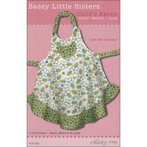 PATTERN SASSY LITTLE SISTERS CHILD'S APRON