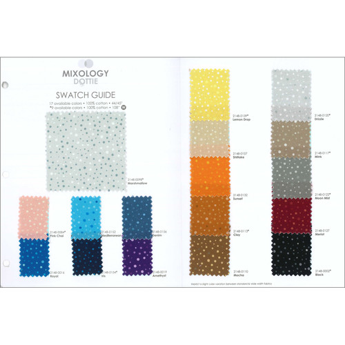 COLOR CARD CAMELOT MIXOLOGY DOTTIE