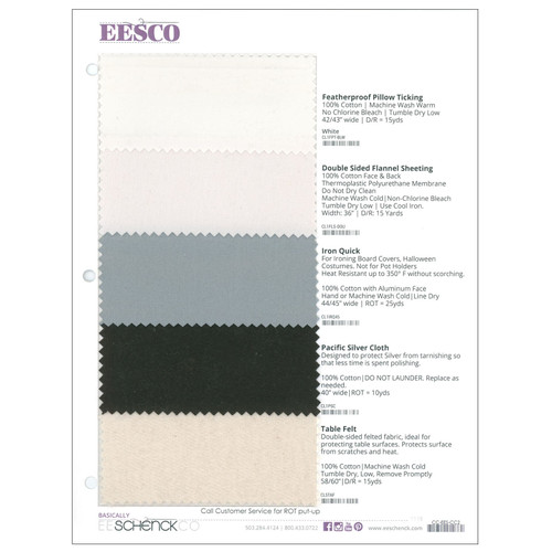 COLOR CARD EESCO BASICS #2