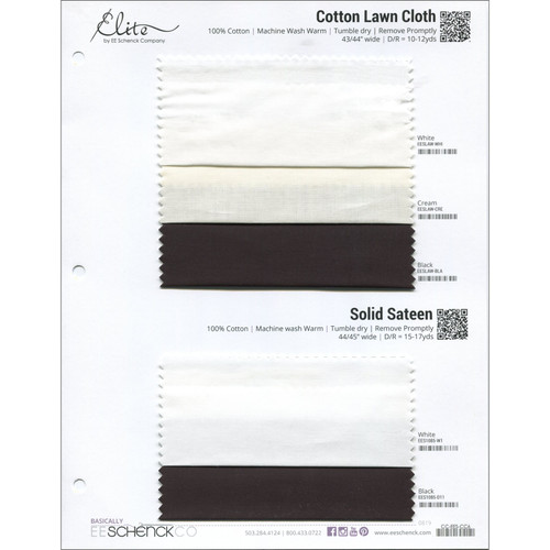 COLOR CARD EESCO BASICS #6