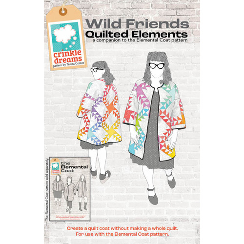 PATTERN WILD FRIENDS QUILTED ELEMENTS