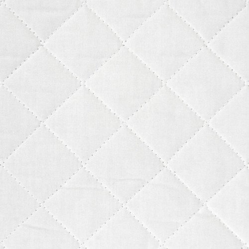 SOLID SINGLE QUILT WHITE