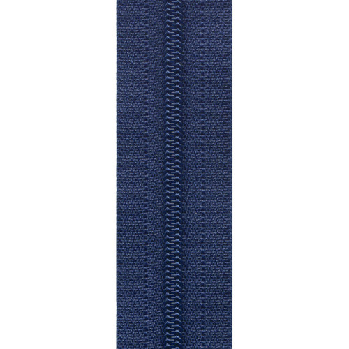 ZIPPER 14" NAVY BLUE PK OF 6 EA