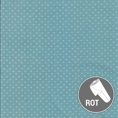 F B VINYL 500 32 CHELSEA DOTS TEAL 54" (ROT PUT-UP)