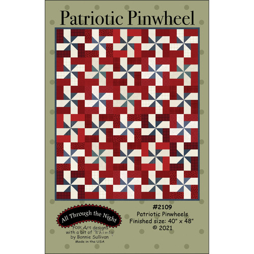 PATTERN PATRIOTIC PINWHEEL