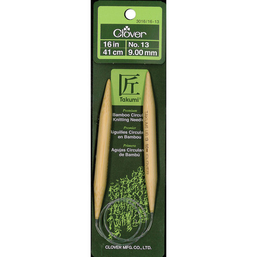 KNIT NEEDLES BAMB CIR sz13 16"