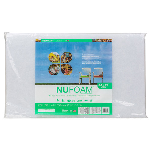 NU FOAM 22" X 36" X 4" PK OF 4 EA