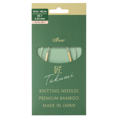 CIR KNITTING NEEDLE PRO TAKUMI sz1 16" PK OF 3 EA
