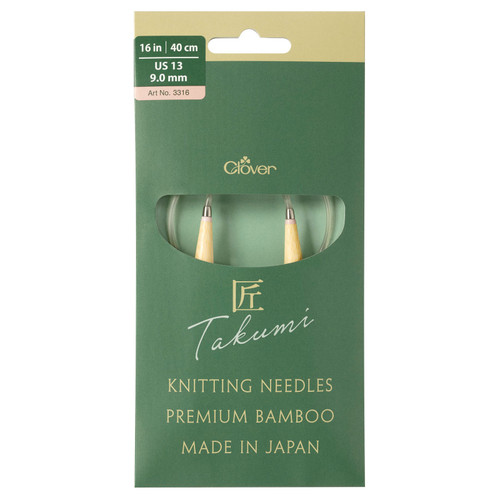 CIR KNITTING NEEDLE PRO TAKUMI sz13 16" PK OF 3 EA