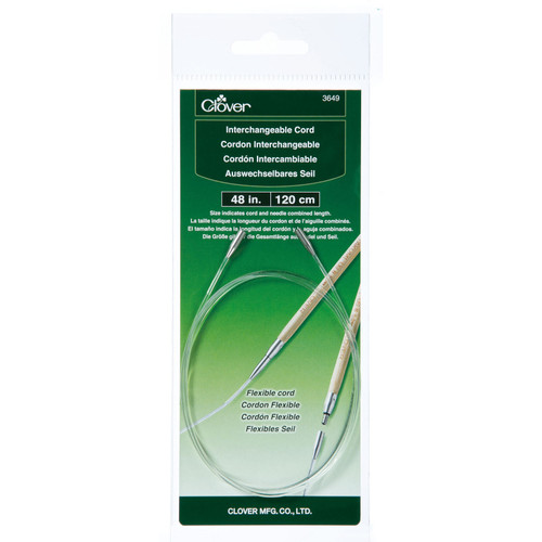 KNIT NEEDLES INTERCH CORD 48" PK OF 3 EA