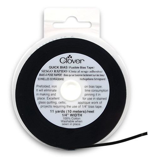 BIAS QUICK .25" x 11yd BLACK