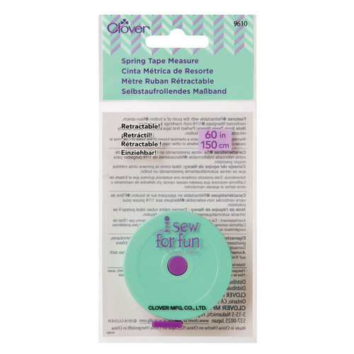 SPRING TAPE MEASURE 60" PK OF 3 EA