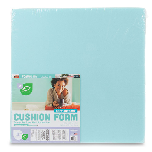 CUSHION FOAM SOFT SUPP 22x22x2 CS OF 4 EA