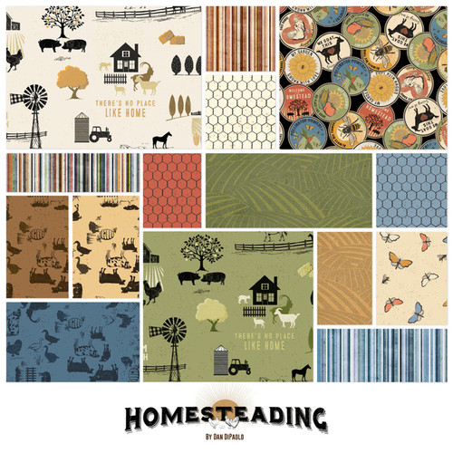 CHARM PK 5" HOMESTEADING (42) PK OF 12 EA