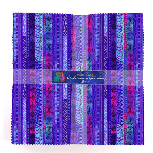 SQUARES 10" LB BE-YOU-TIFUL (42) PK OF 4 EA