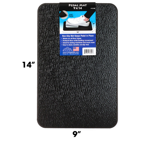 PEDAL MAT 9 X 14 SHIPS FLAT
