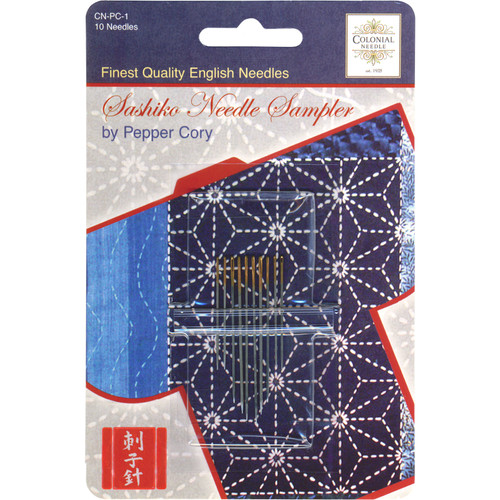 NEEDLE ASST SASHIKO 10CT BOX OF 6 EA