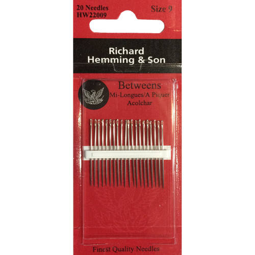 NEEDLE QUILTING BETW SZ 9 HW BOX OF 12 EA