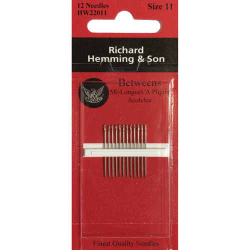 NEEDLE QUILTING BETW SZ 11 HW BOX OF 12 EA