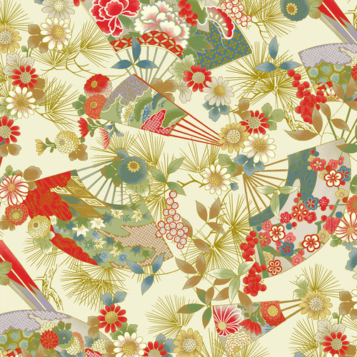 SHIKISAI MONYOU AP42901 3A SATIN